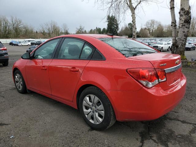  CHEVROLET CRUZE 2014 Red