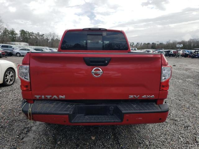  NISSAN TITAN 2021 Красный
