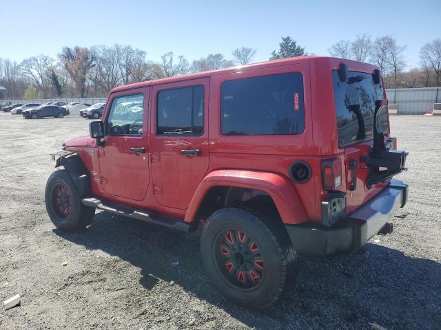 JEEP WRANGLER 2012 Czerwony