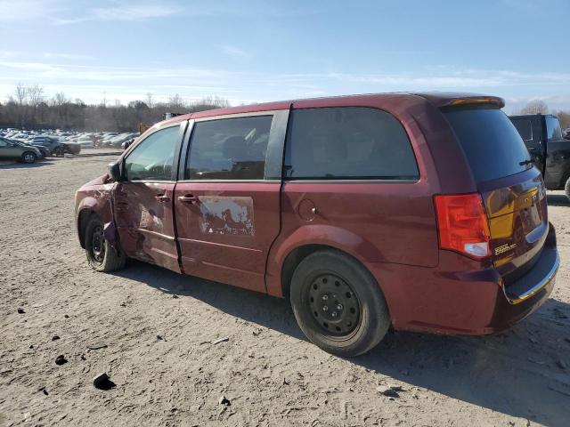 Мінівени DODGE CARAVAN 2017 Бордовий