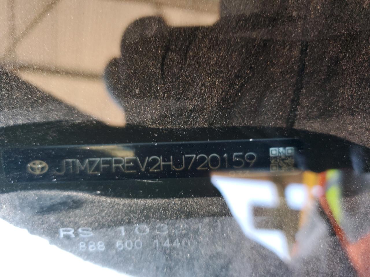 2017 Toyota Rav4 Le VIN: JTMZFREV2HJ720159 Lot: 50398235