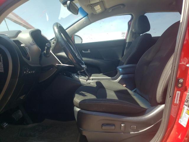  KIA SPORTAGE 2014 Czerwony