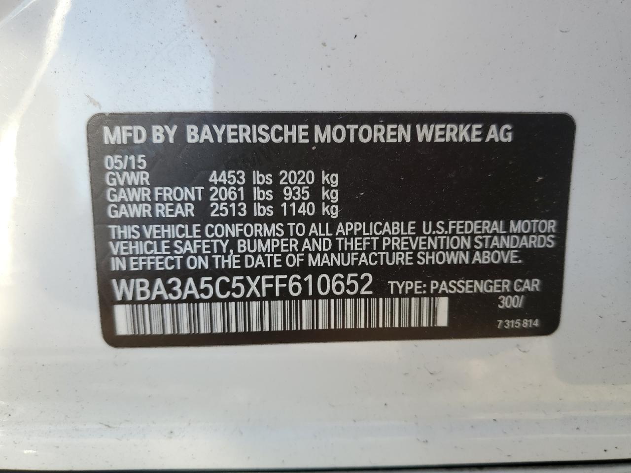 2015 BMW 3er - Image 12