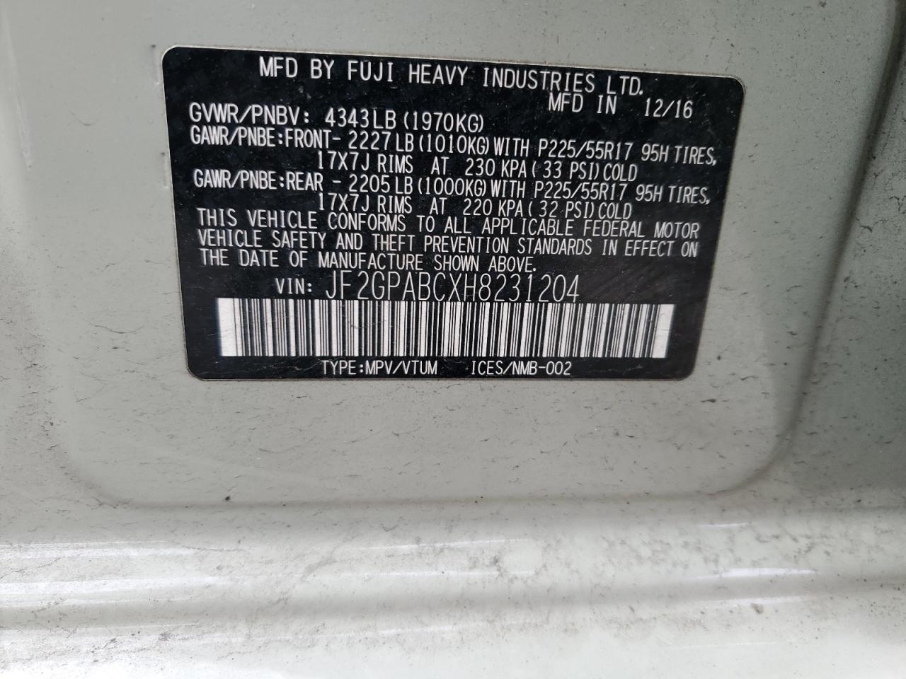 2017 Subaru XV - Image 13
