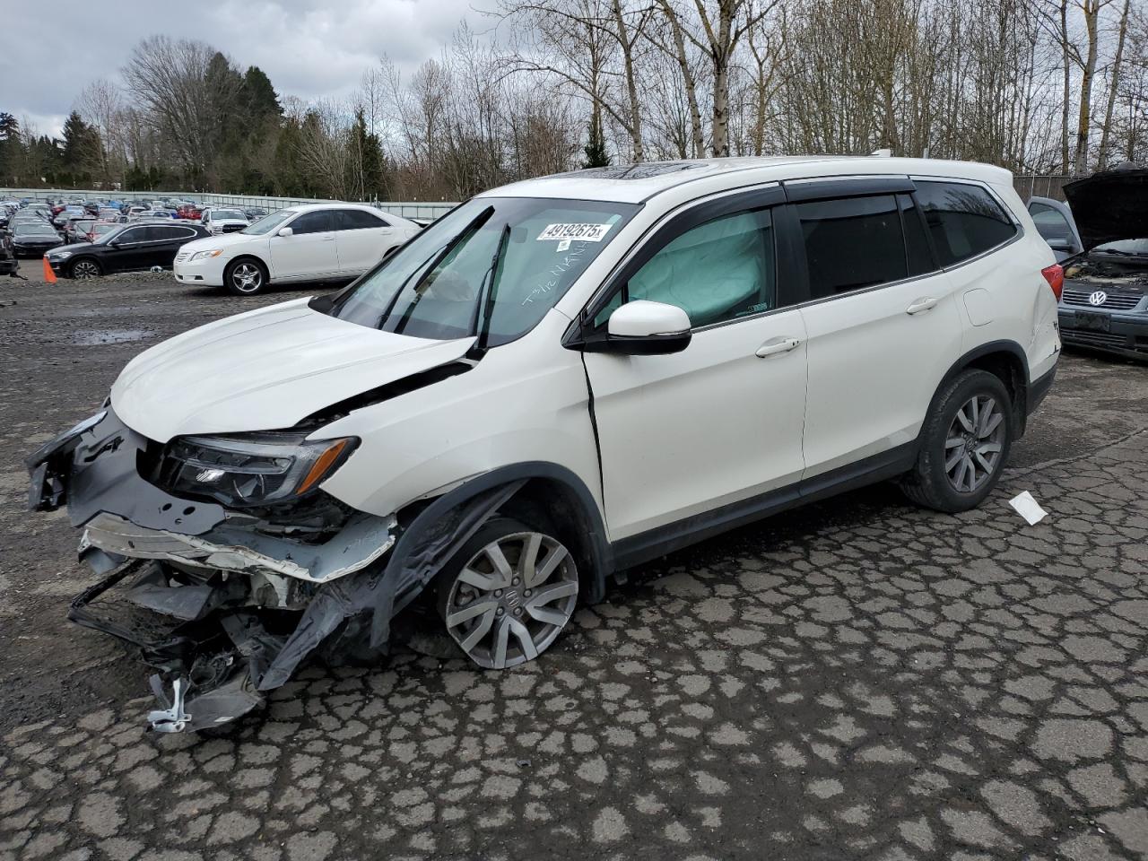 2019 Honda Pilot Exl na sprzedaż w Portland, OR - Front End