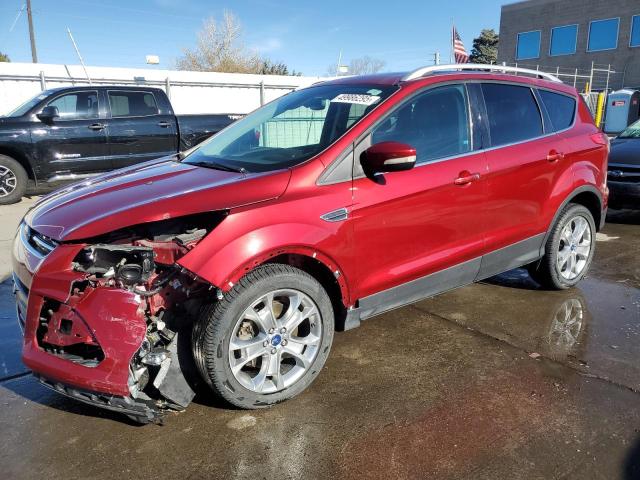 FORD ESCAPE 2014 Czerwony