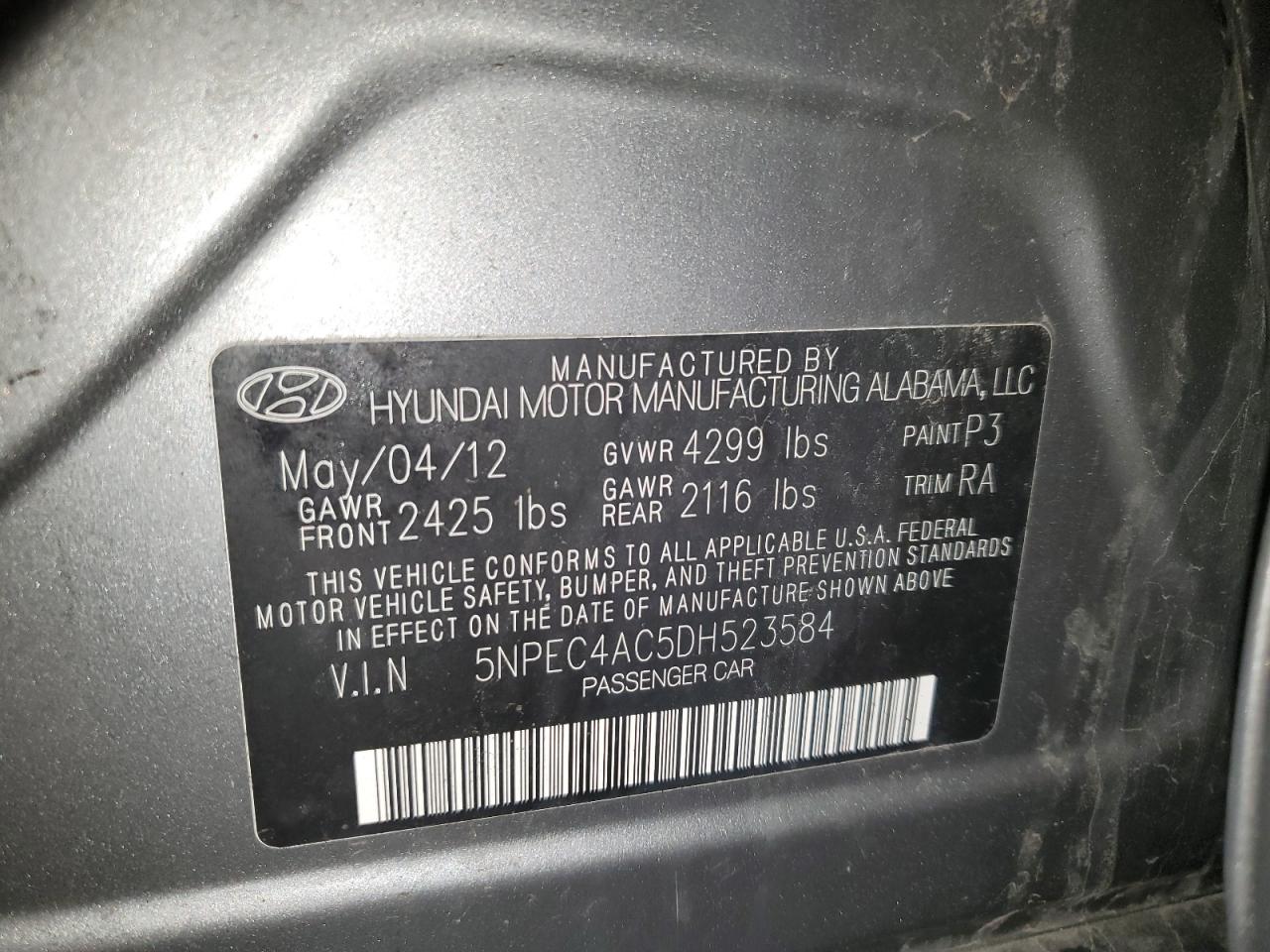 2013 Hyundai Sonata - Image 12