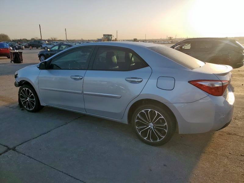  TOYOTA COROLLA 2014 Srebrny