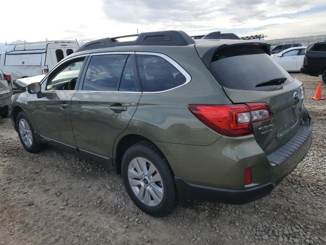  SUBARU OUTBACK 2017 Зеленый