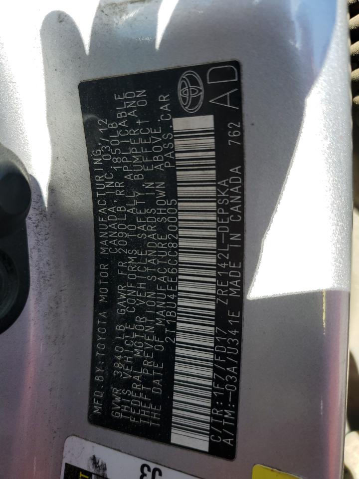 2012 Toyota Corolla - Image 12