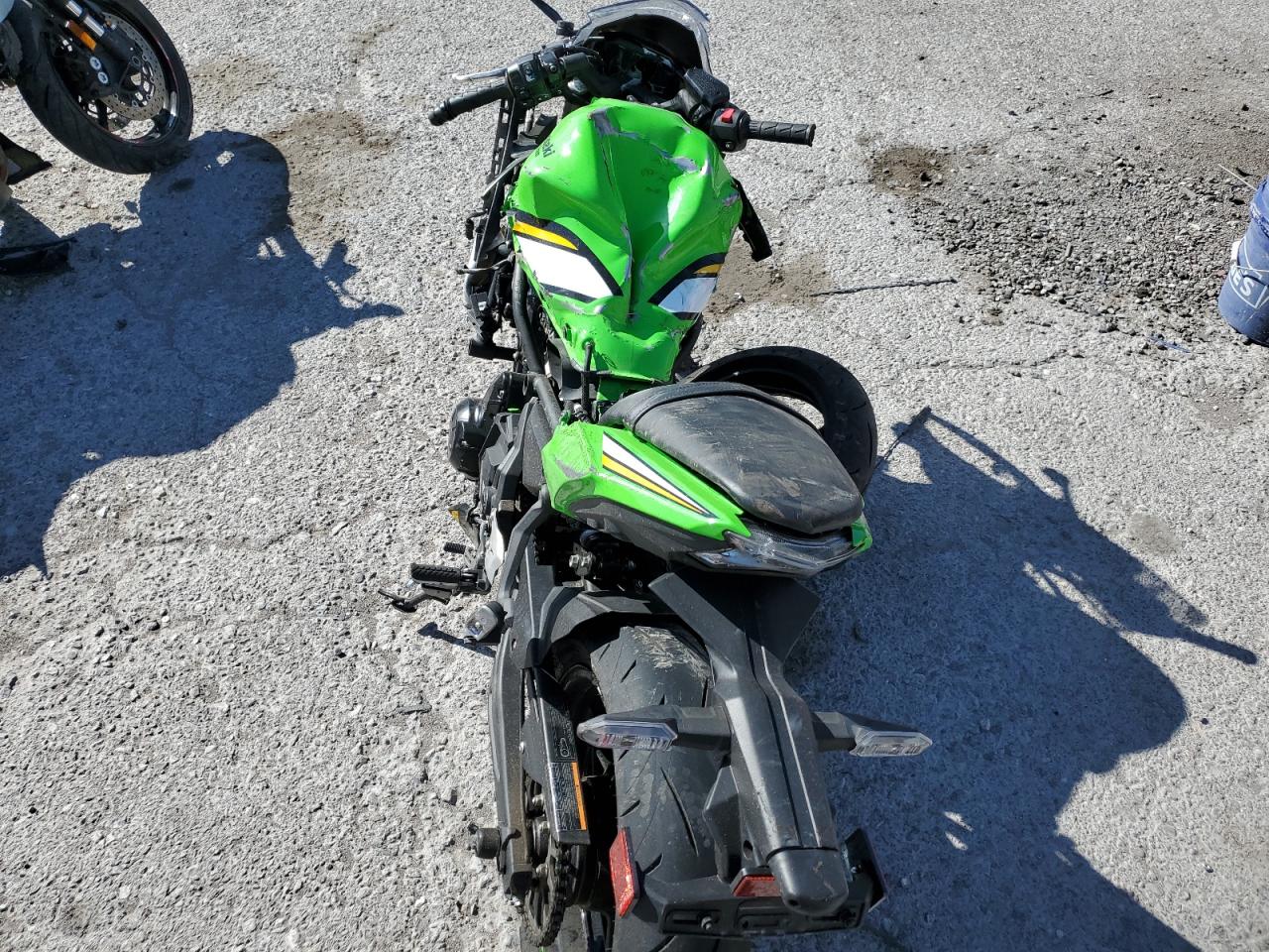 2025 Kawasaki Ex650 P VIN: ML5EXEP11SDAD7950 Lot: 48945125