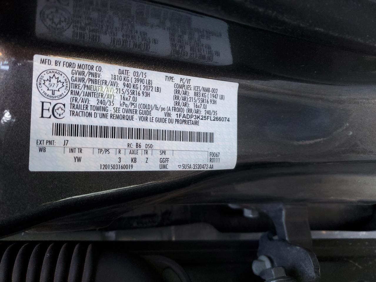 2015 Ford Focus - Image 12