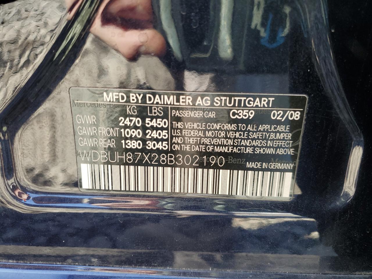 2008 Mercedes-Benz E-klasse - Image 12