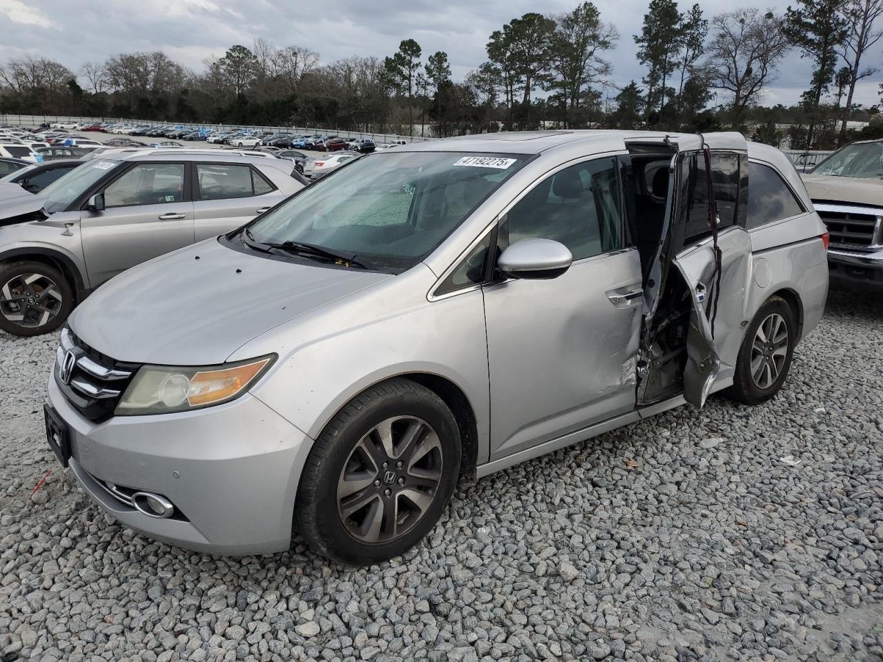2014 Honda Odyssey Touring на продаже в Byron, GA - Side