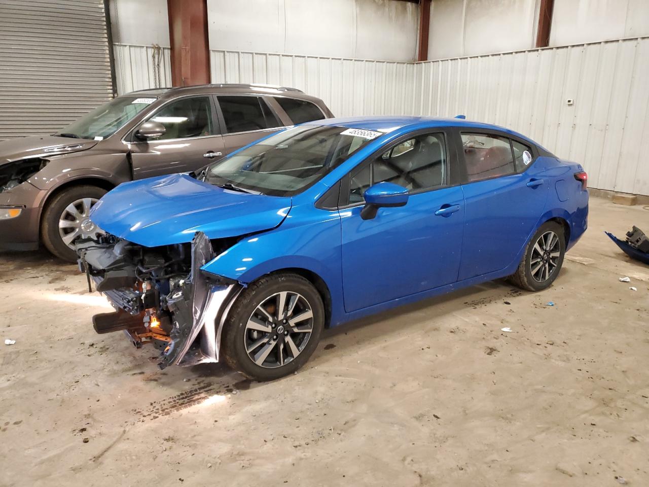 2021 Nissan Versa Sv იყიდება Lansing-ში, MI - Front End