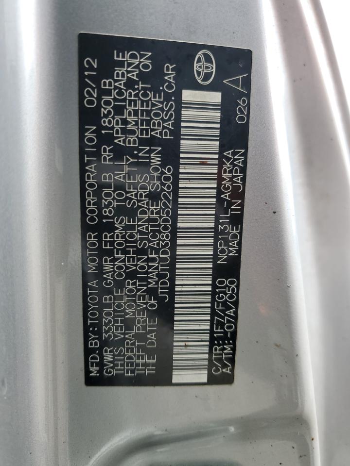 2012 Toyota Yaris - Image 12