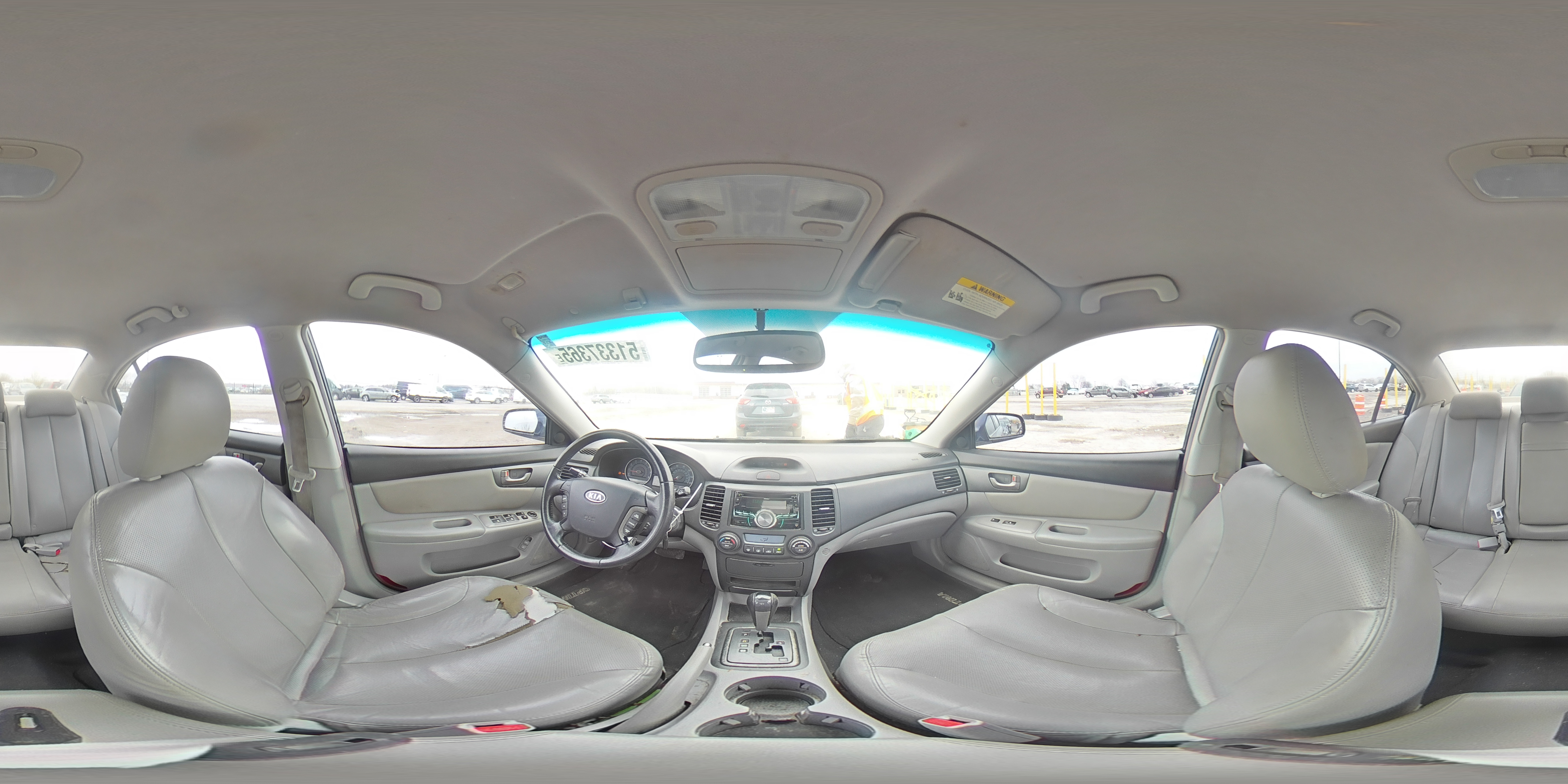 2008 Kia Optima Lx VIN: KNAGE124685234659 Lot: 51337365