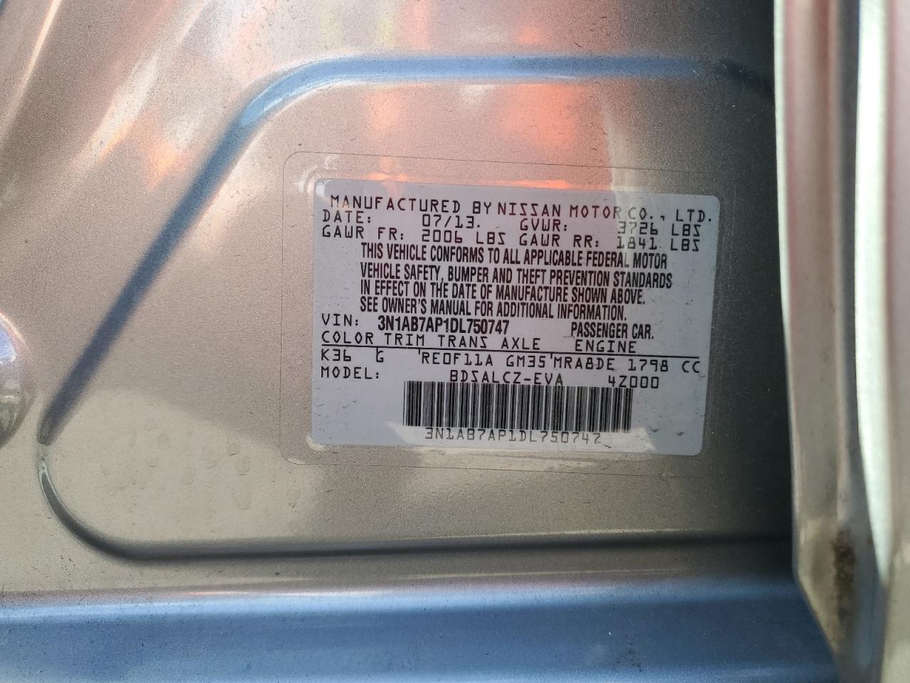 2013 Nissan Sentra - Image 12