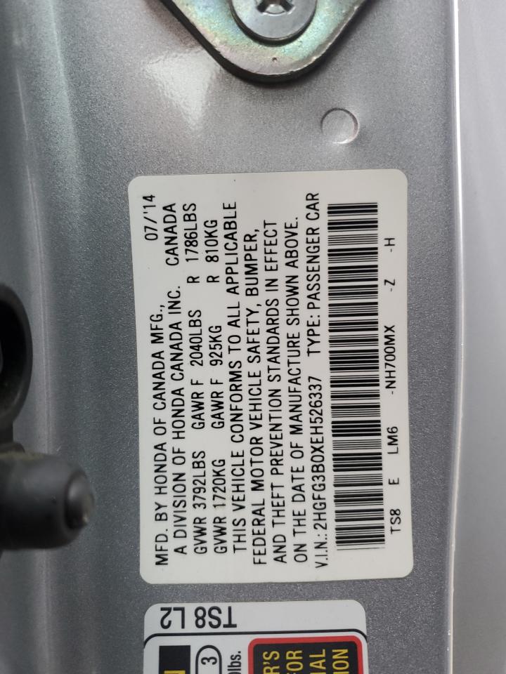 2014 Honda Civic - Image 12