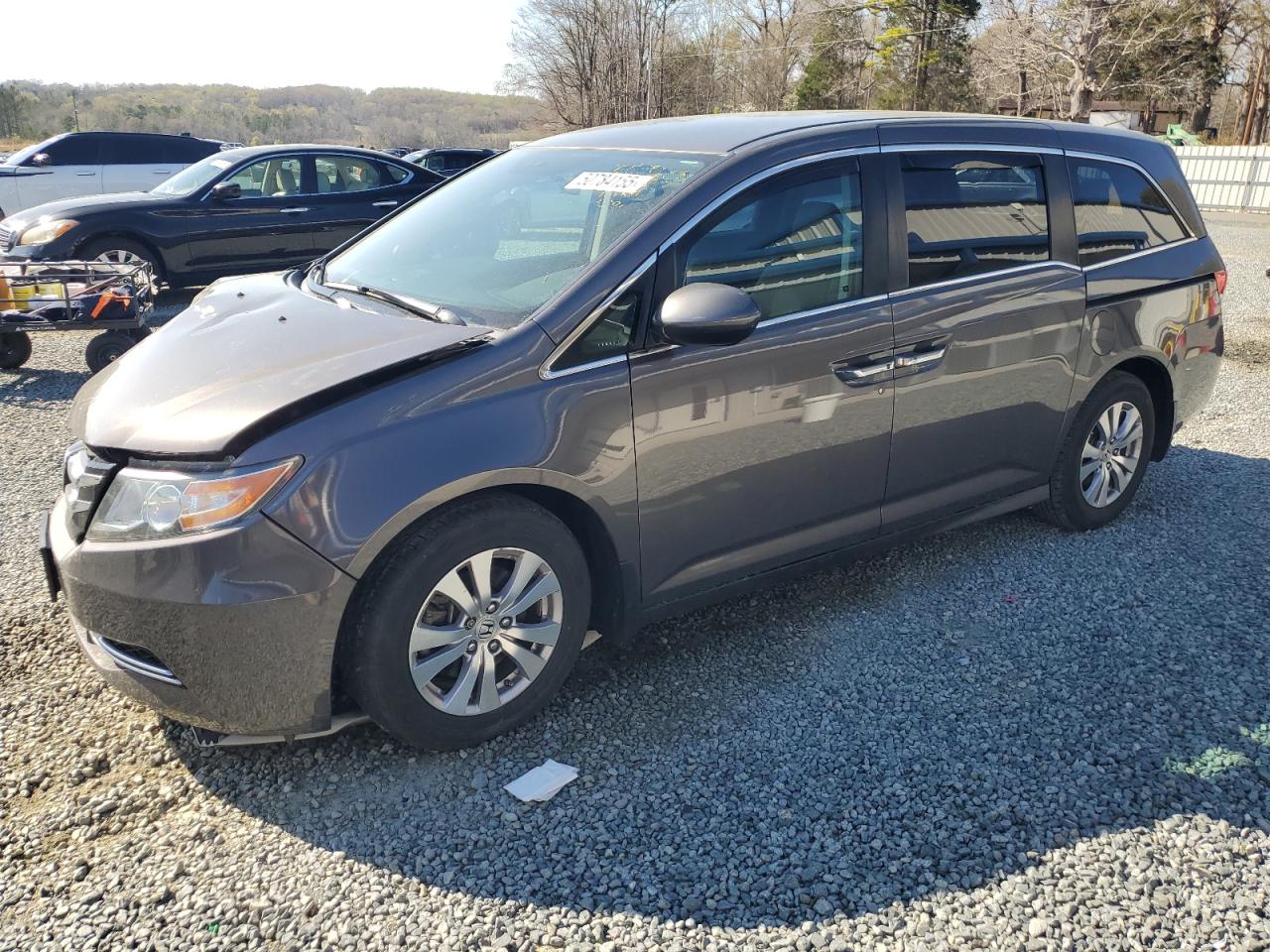 2016 Honda Odyssey Se на продаже в Concord, NC - Water/Flood