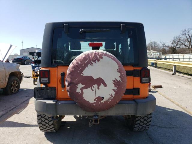Внедорожники JEEP WRANGLER 2013 Оранжевый