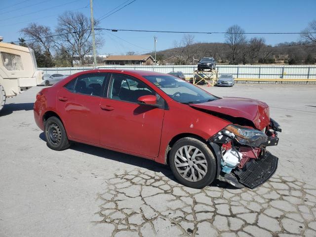  TOYOTA COROLLA 2018 Red