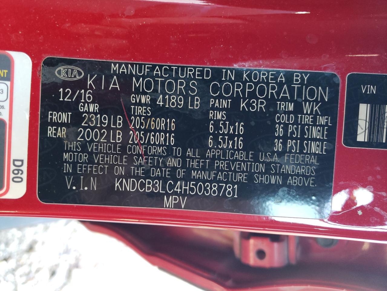 2017 Kia Niro - Image 13