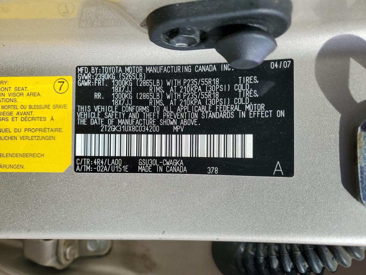 2008 Lexus RX - Image 14
