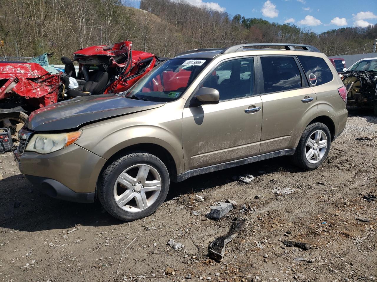 2009 Subaru Forester 2.5X Premium zu verkaufen in Hurricane, WV - Front End