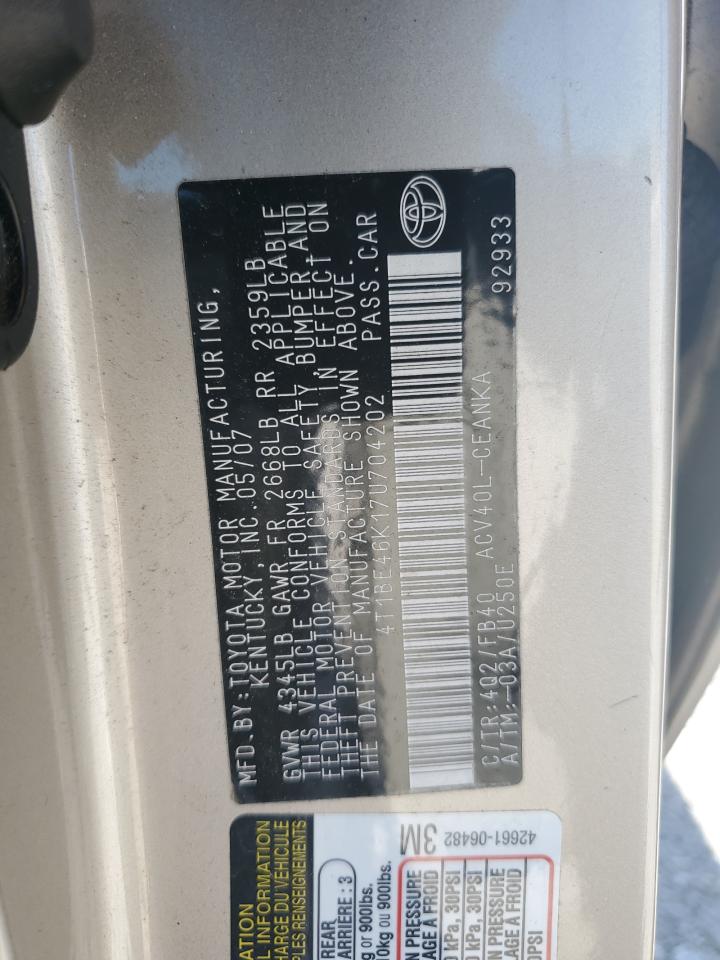 2007 Toyota Camry - Image 12