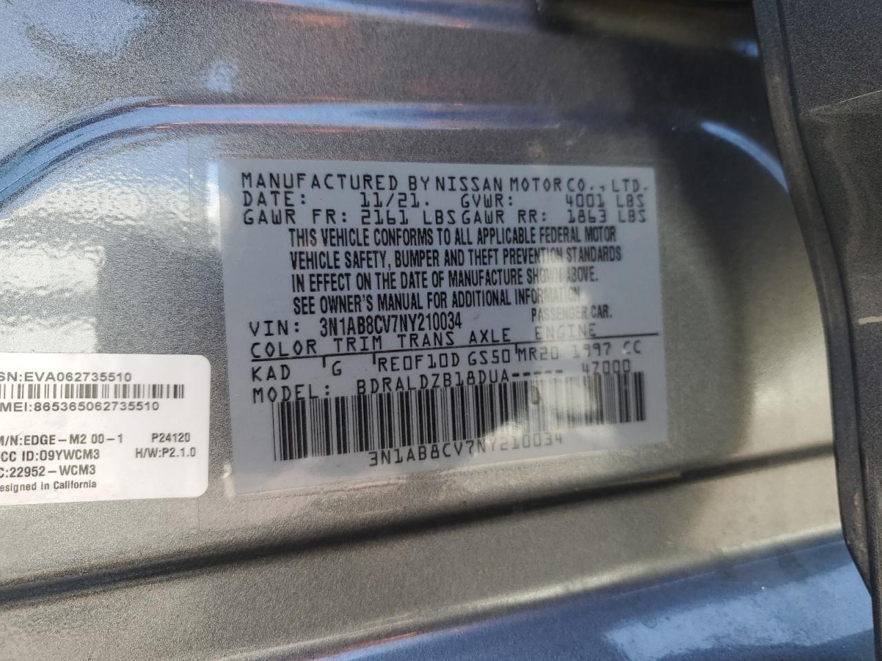 2022 Nissan Sentra - Image 14