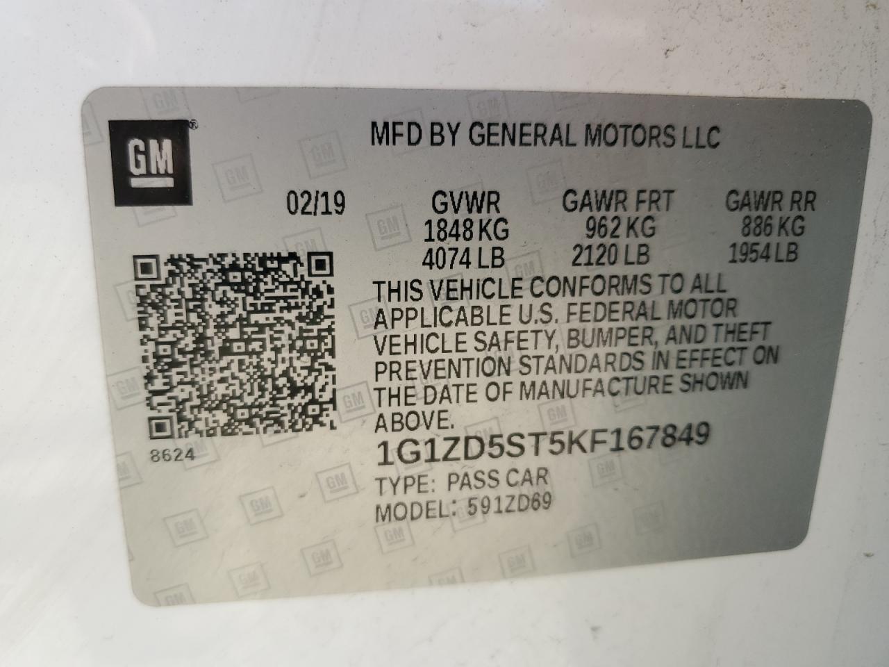 2019 Chevrolet Malibu - Image 12