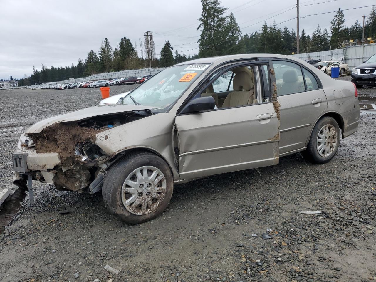 2004 Honda Civic Lx for Sale in Graham, WA - Front End