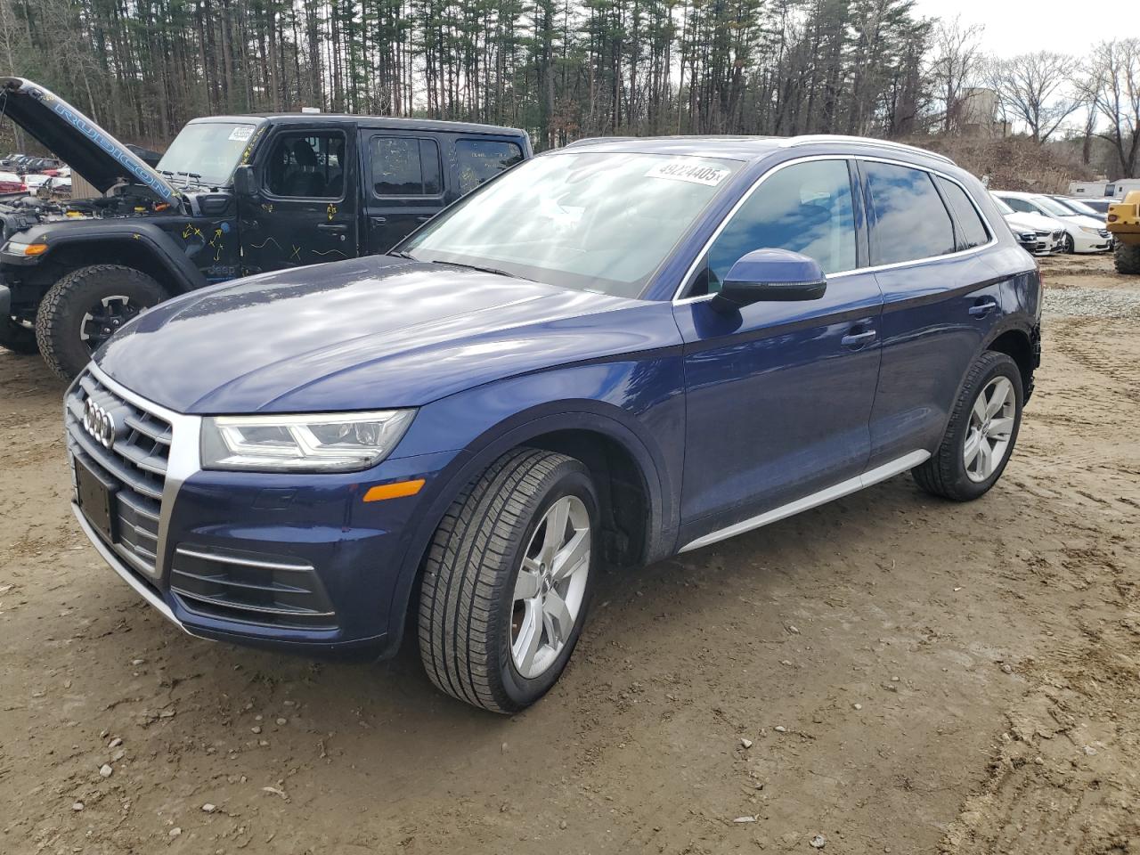 2018 Audi Q5 Premium Plus de vânzare în North Billerica, MA - Rear End