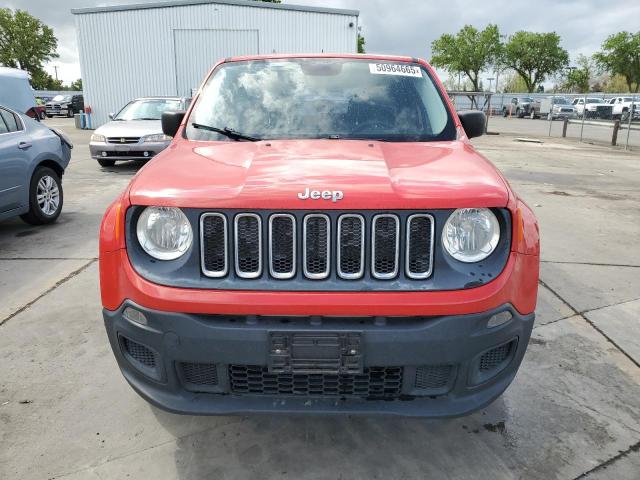  JEEP RENEGADE 2015 Красный