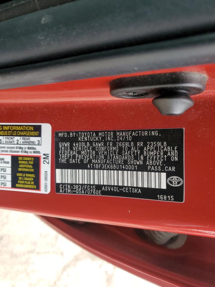 2011 Toyota Camry - Image 13