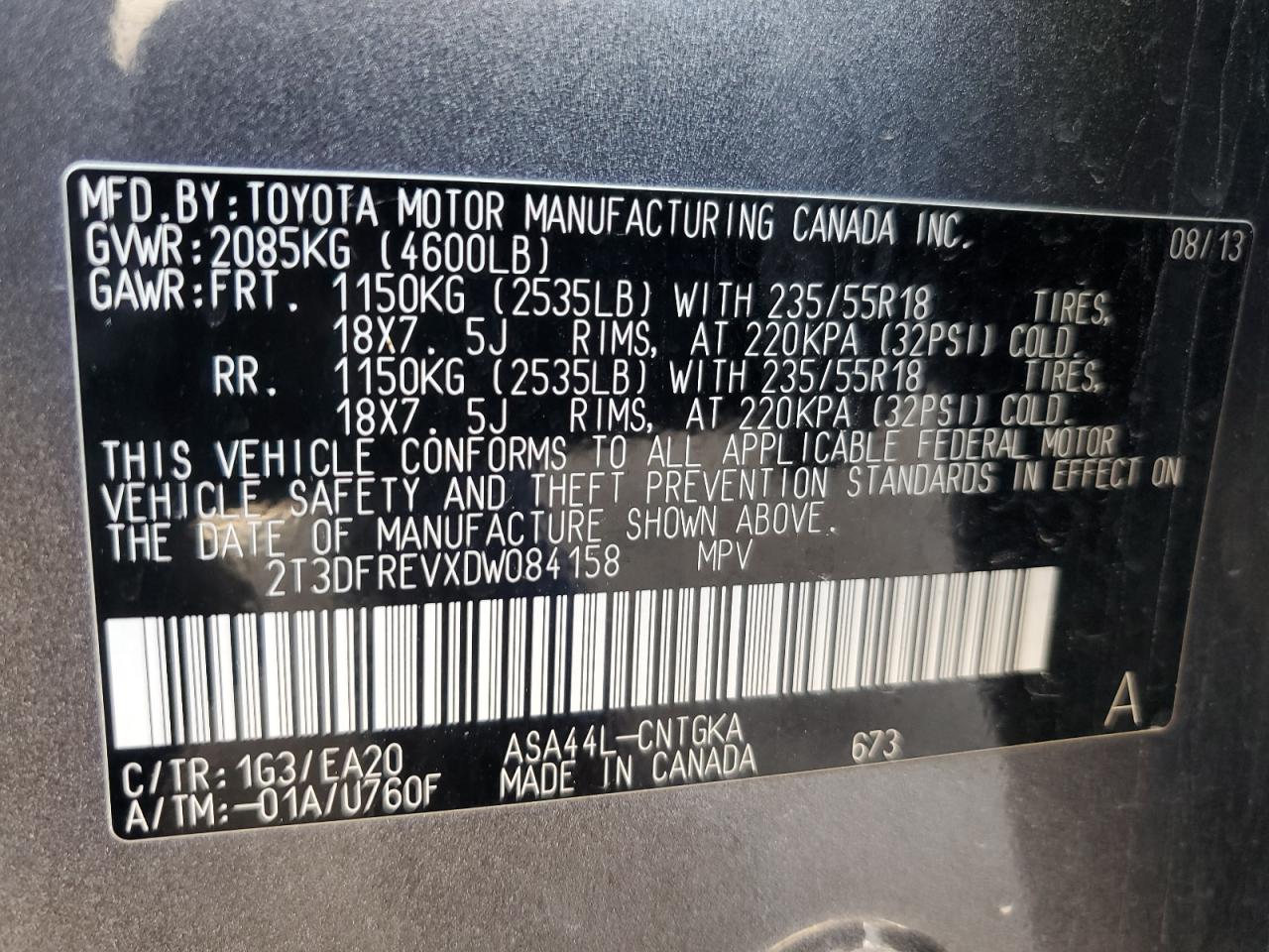 2013 Toyota RAV 4 - Image 13