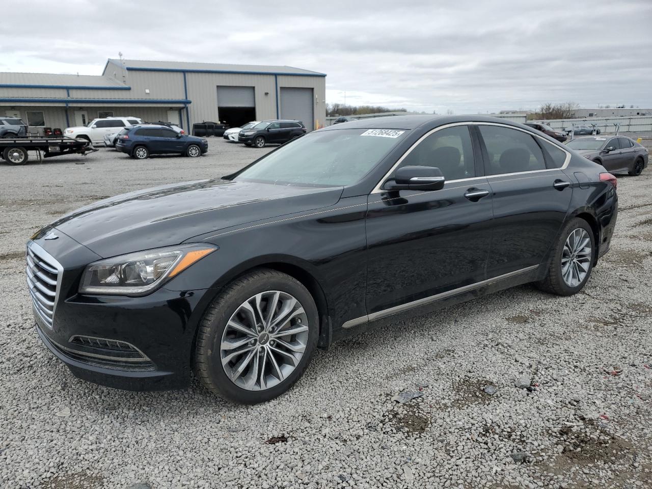 2016 Hyundai Genesis 3.8L de vânzare în Earlington, KY - Hail