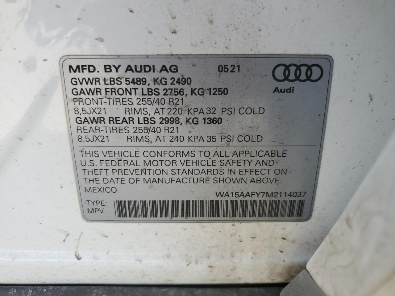 2021 Audi Q5 - Image 13