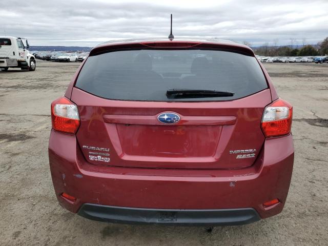 Кроссоверы SUBARU IMPREZA 2015 Бордовый