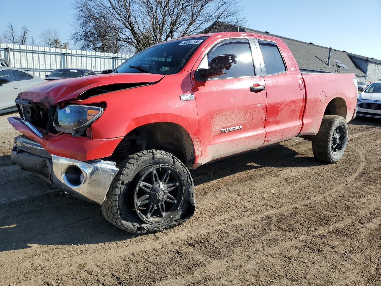 2012 Toyota Tundra Double Cab Sr5 იყიდება Davison-ში, MI - All Over