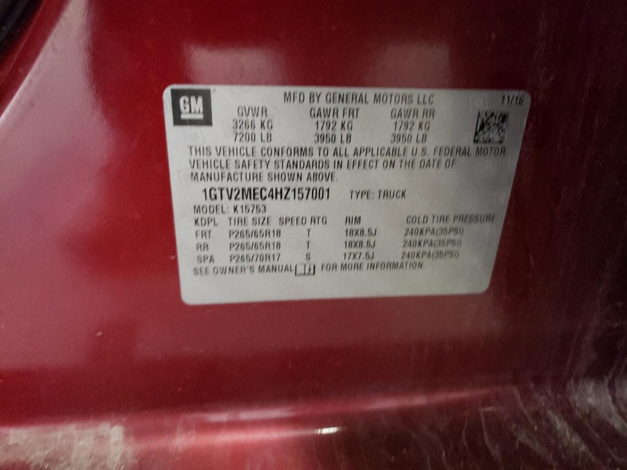 2017 GMC Sierra - Image 12