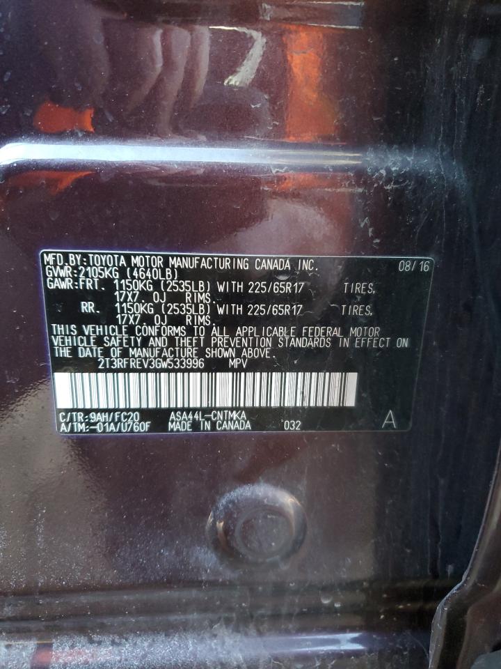 2016 Toyota RAV 4 - Image 13