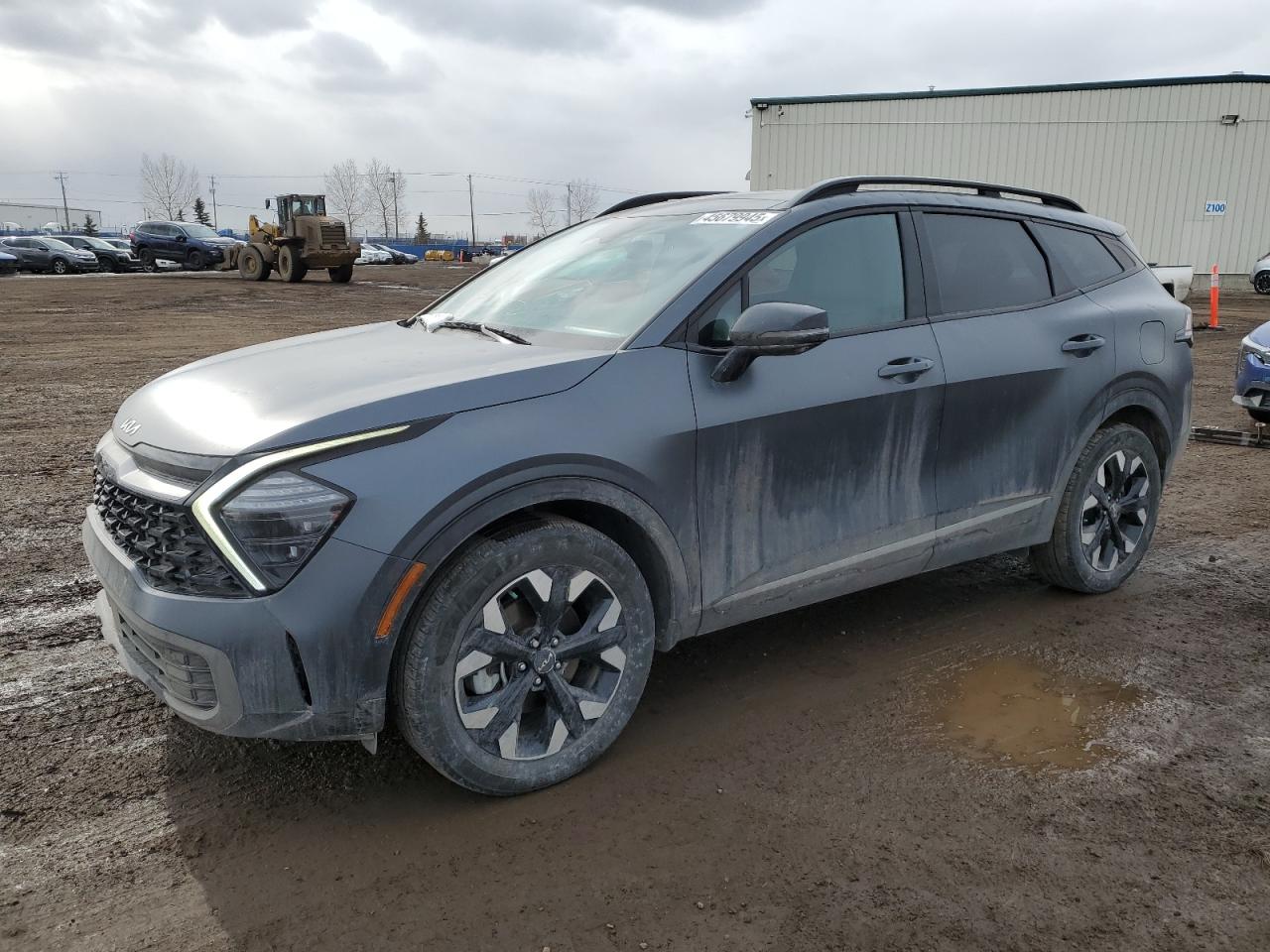 2023 Kia Sportage X Line Limited للبيع في Rocky View County، AB - Hail