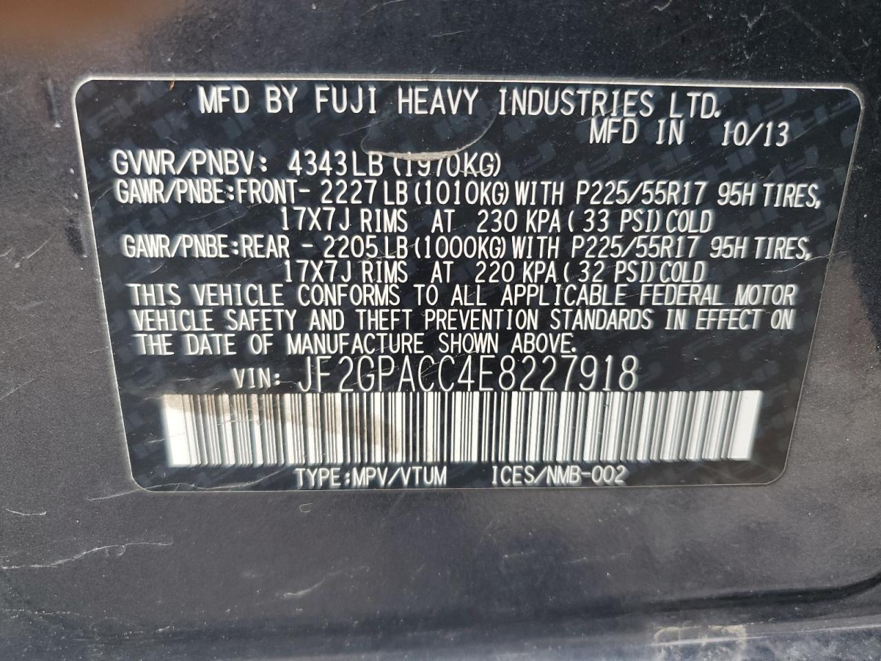 2014 Subaru XV - Image 13