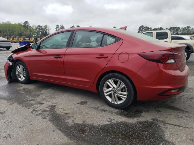  HYUNDAI ELANTRA 2019 Red
