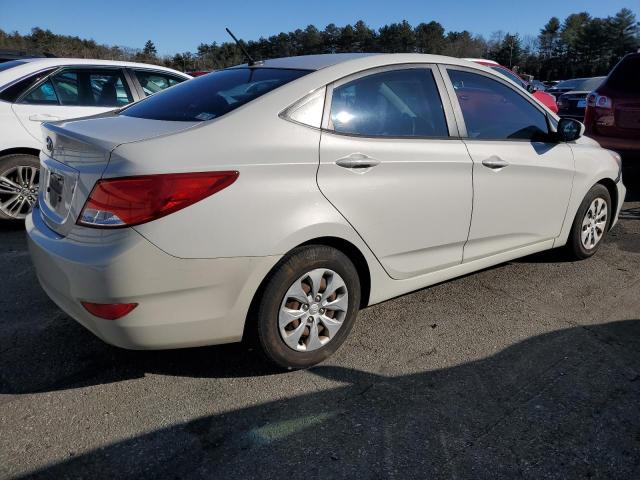  HYUNDAI ACCENT 2015 Білий