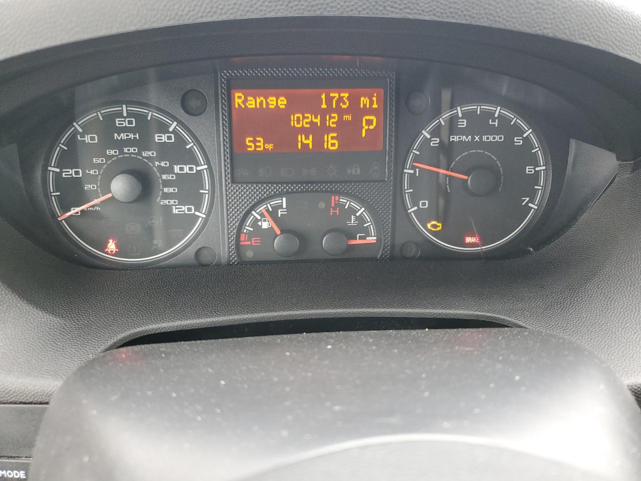 2019 Ram Promaster 1500 1500 High VIN: 3C6TRVBG3KE501265 Lot: 50530205