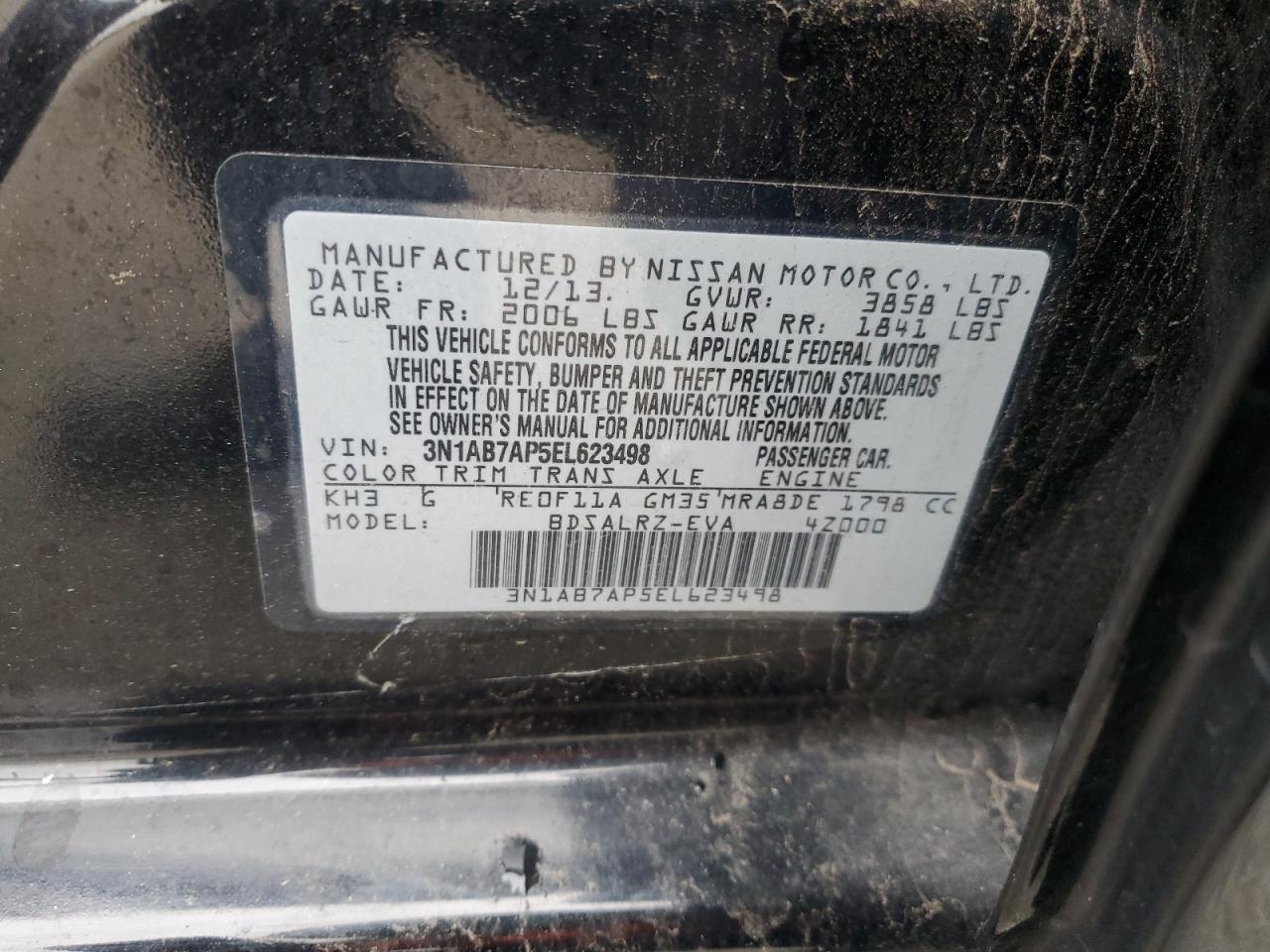 2014 Nissan Sentra - Image 14