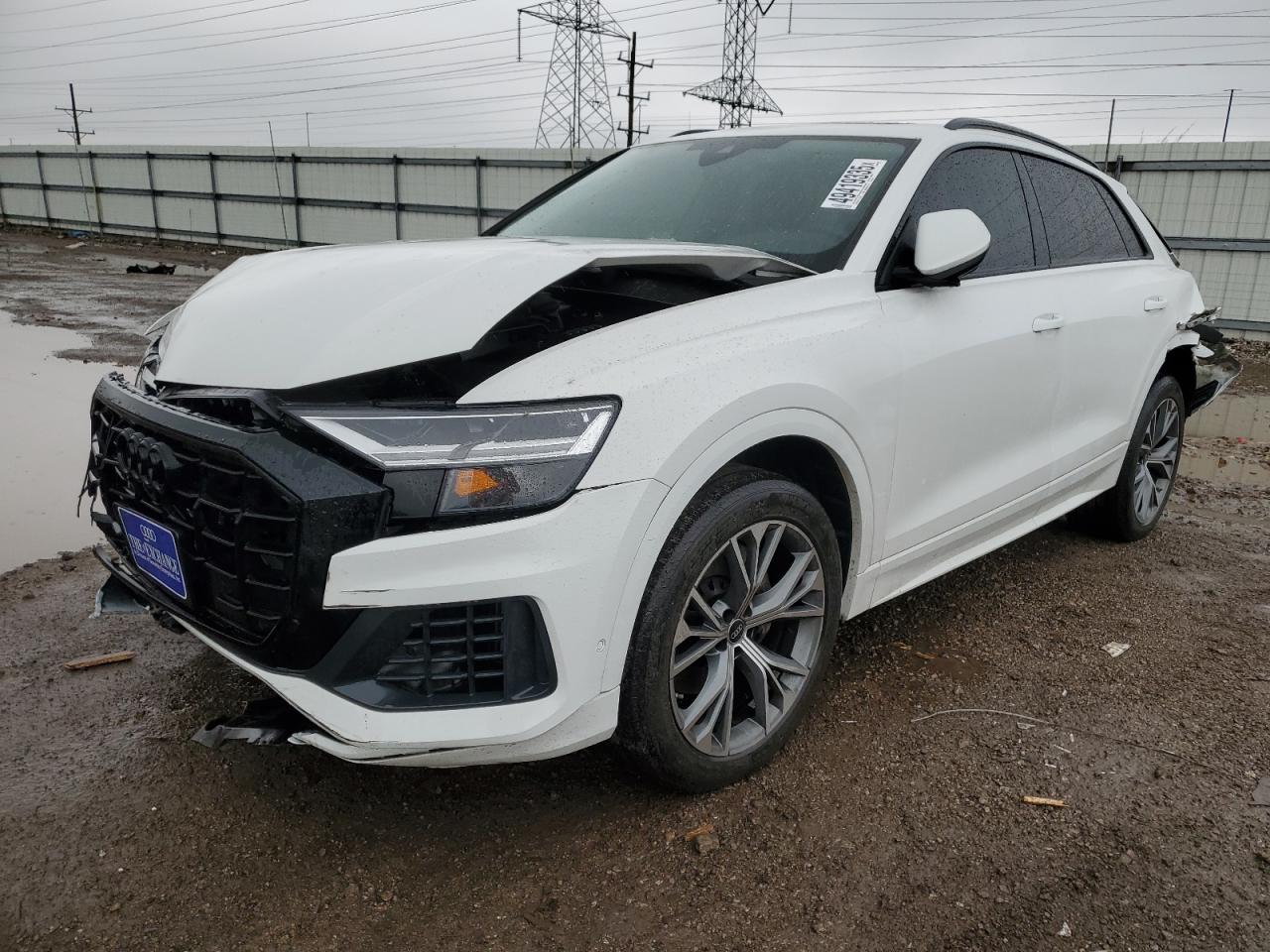 2022 Audi Q8 Premium იყიდება Elgin-ში, IL - All Over